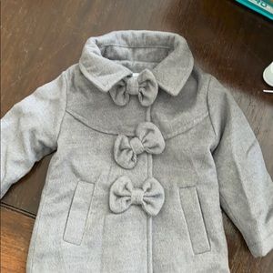 Awe Smocks 9m girl winter coat.  Gray